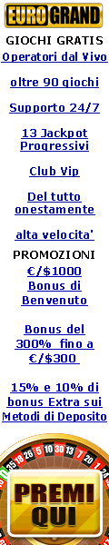 tutte le informazioni su EuroGrand casin�