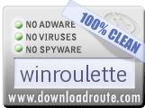 winroulette � ceritficato da DownloadRoute.com